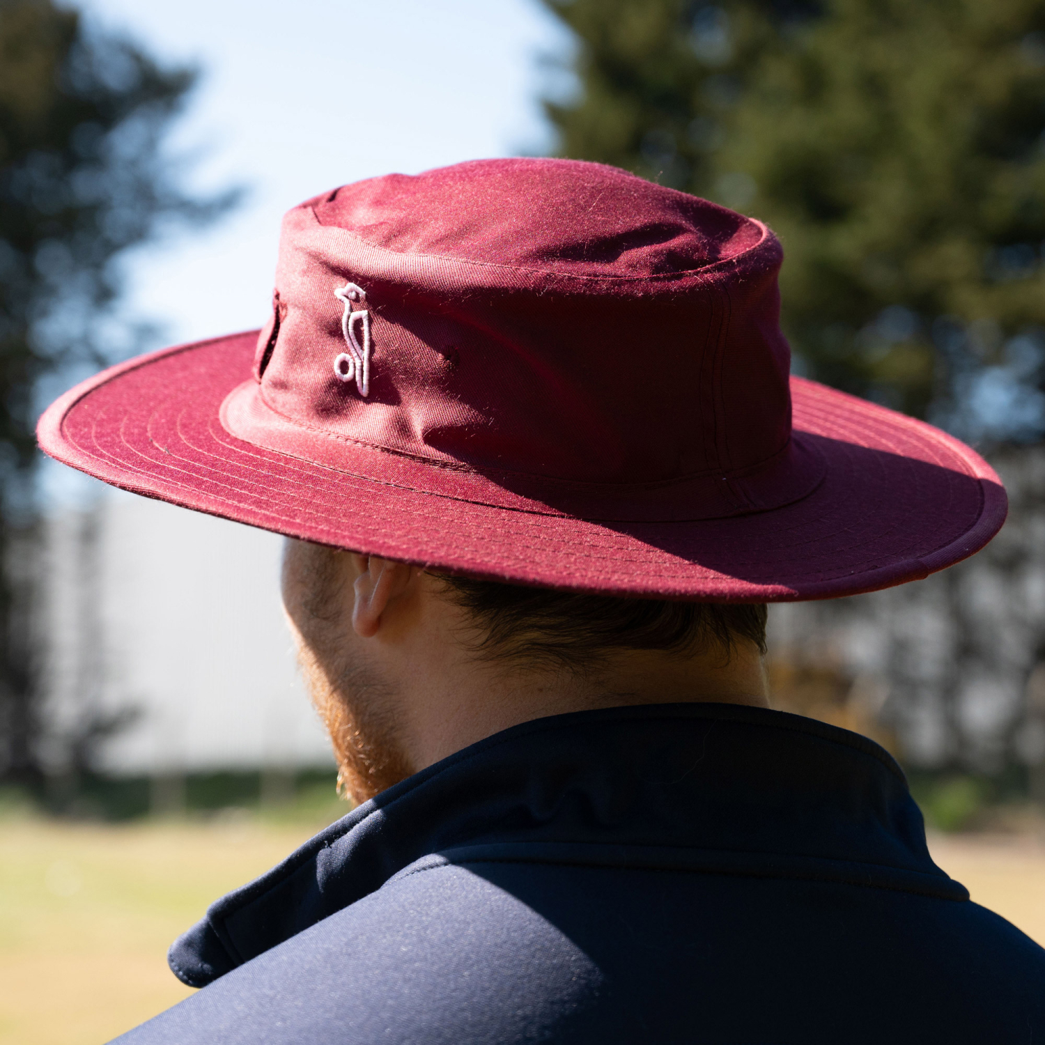 Kookaburra Maroon Sun Hat