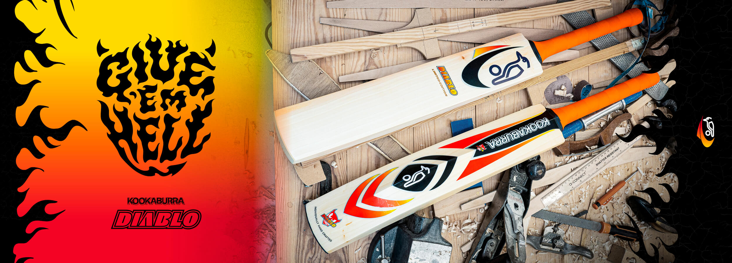 Kookaburra Diablo Cricket Bat Range