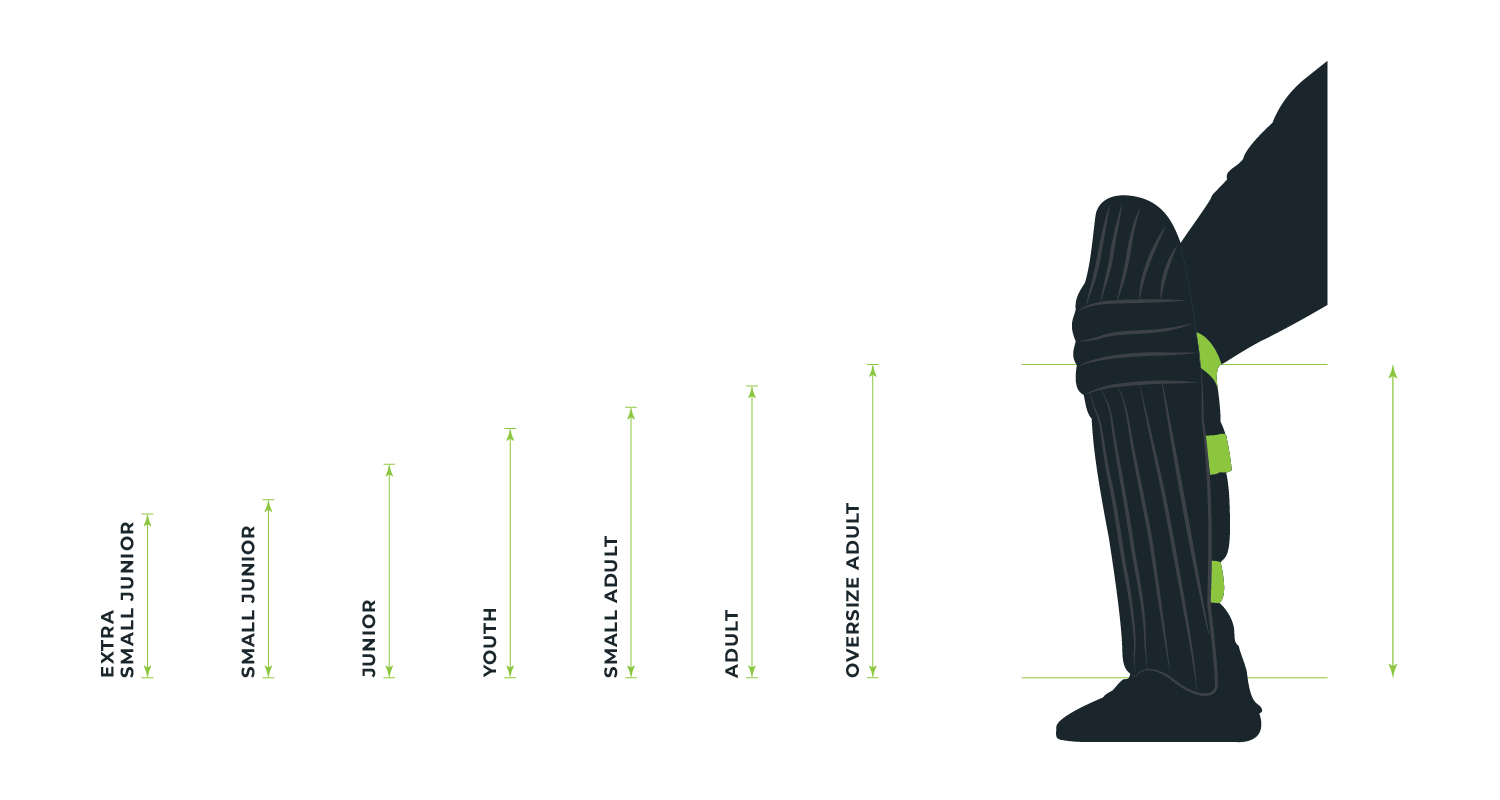 What size cricket pads do I need?