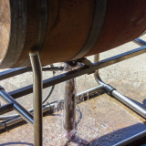 Kranzle stainless steel wine barrel cleaner 