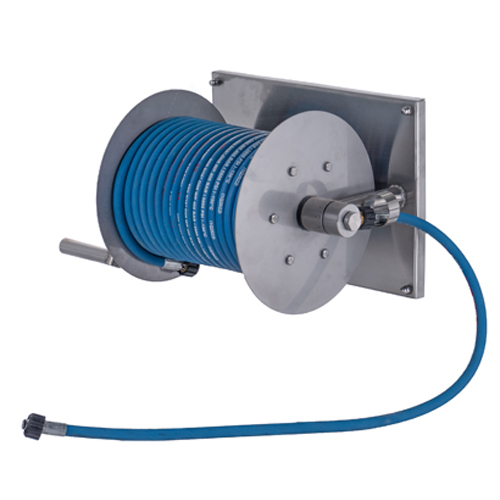 Kranzle Stainless steel hose reel 30m wall mounted hose reel