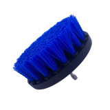 Round hard drill brush blue