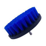 Large Round hard drill brush blue