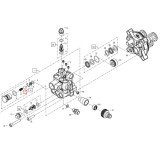 Kranzle stainless steel ball 10mm ball. bearing for unloader 12122 diagram