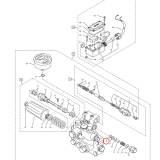Kranzle oring 11mm x 1.5mm 12256 diagram