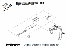 Kranzle gun repair kit 12461