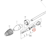 Kranzle ORing 16mm x 2mm 13150 diagram