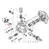Kranzle chemical inlet hose spigot connection 13236 diagram