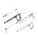 Kranzle o-ring 9.3mm x 2.4mm 13273 diagram