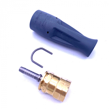 HOSE END WITH TAIL/CUFF AND CLIP - DN8
