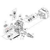 Kranzle return short spring 14120 diagram