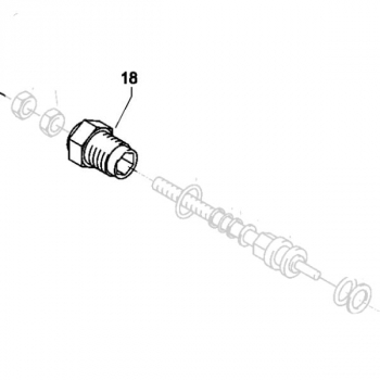 CONTROL PISTON GUIDE 7/122 TS ( AZ )