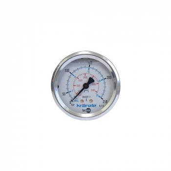 PRESSURE GAUGE 250 BAR 50MM PLASTIC