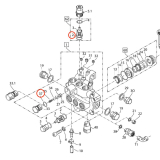 Kranzle O-ring 18mm x 2mm 40016 diagram