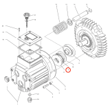 Kranzle axial roller cage