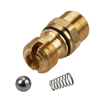 OUTLET FOR BALL AND SEAT (OPEN NO REEL)