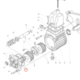 Kranzle oring 88mm x 2mm 41021.1 diagram