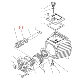 Kranzle spring tension disc 41034 diagram