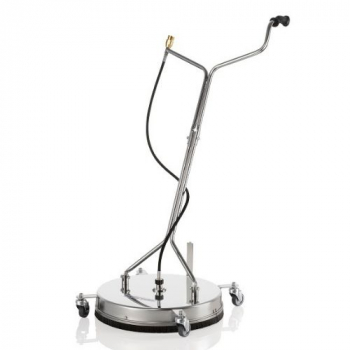 ROUND CLEANER INOX + HANDLES 520MM - M22/D12