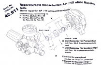 SEAL KIT 15MM X-LINE