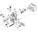 Kranzle O-ring 10mm x 2mm 43068 diagram