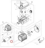 Kranzle rear bearing 43317 diagram