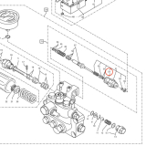 Kranzle O-Ring 14mm x 2mm 43445 diagram
