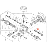 Kranzle start relief valve for hd 7/122 49041.1 diagram