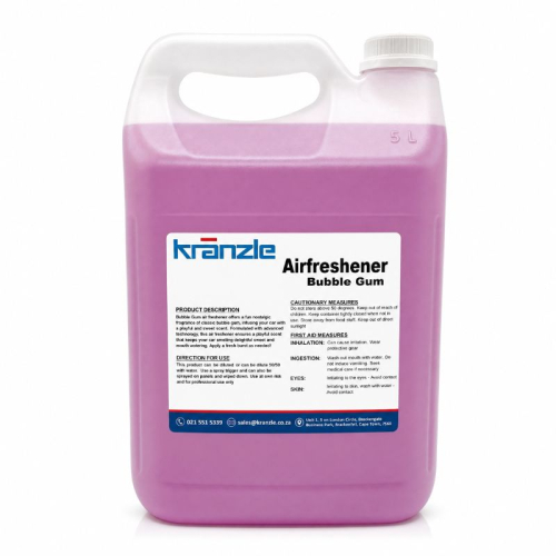 Car air freshner bubblegum 5L
