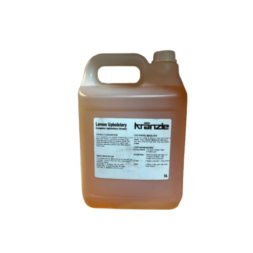 Car upholstery cleaner low foam