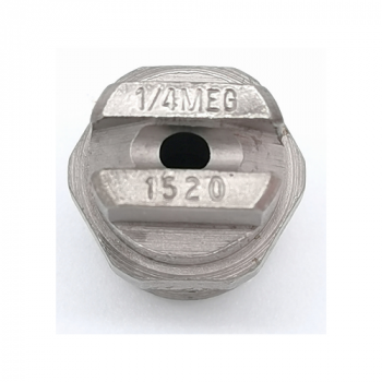 FAN JET NOZZLE 15 DEG 1/4 MEG