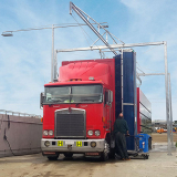 Iteco E50 truck wash