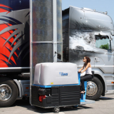 Iteco truck wash 500D  cleaning tarp truck