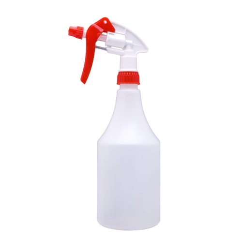 Red spray trigger bottle