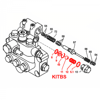 SERVICE KIT BALL AND SEAT FOR UL/SV