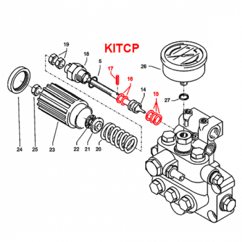 SERVICE KIT CONTROL/SAFETY PISTON