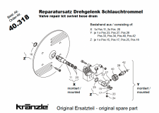 SERVICE KIT HOSE REEL KRANZLE