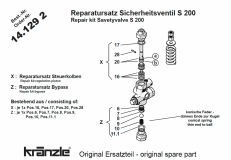 SERVICE KIT FOR SAFETY VALVE
