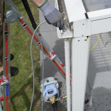 Kranzle 1050 p and light drain hose cleaning gutter