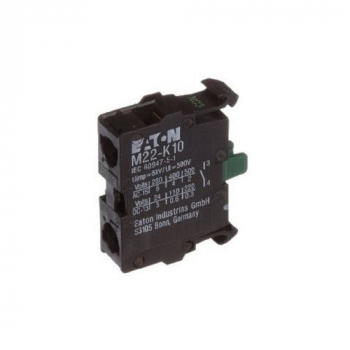 PUSHBUTTON M22-K10 CONTACT BLOCK N/O