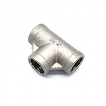 T-PIECE FEMALE 8MM 1/4' 316 BSP