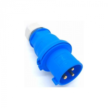 PLUG TOP 32A 3 PIN IP44 220V BLUE