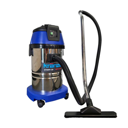 Stainless steel vacuum cleaner 30 litres