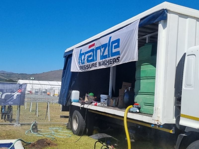 Kranzle cape epic bike washing system