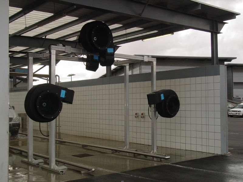 Kranzle drive through blowers for car wash 