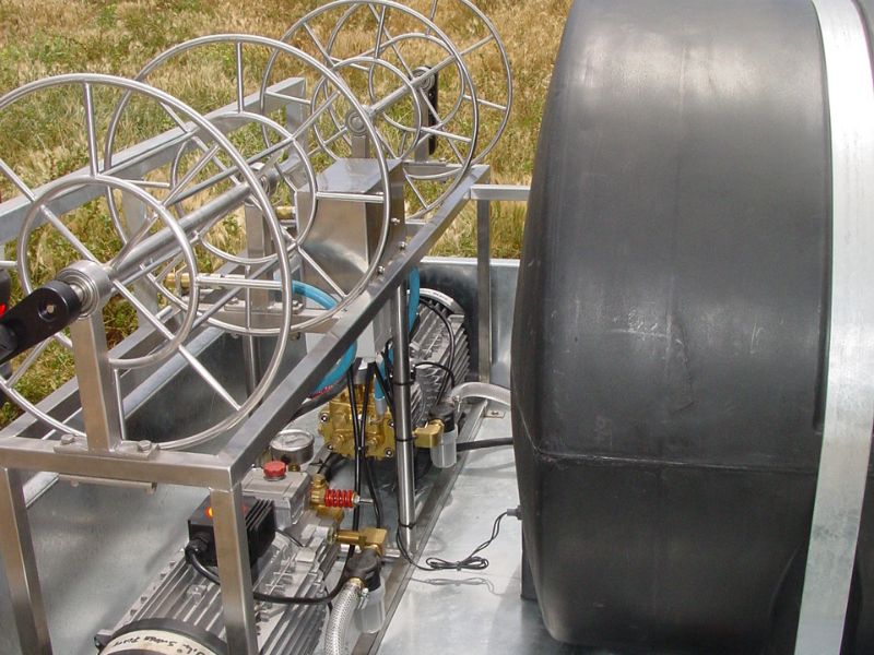 Kranzle industrial trailer mounted pressure washer