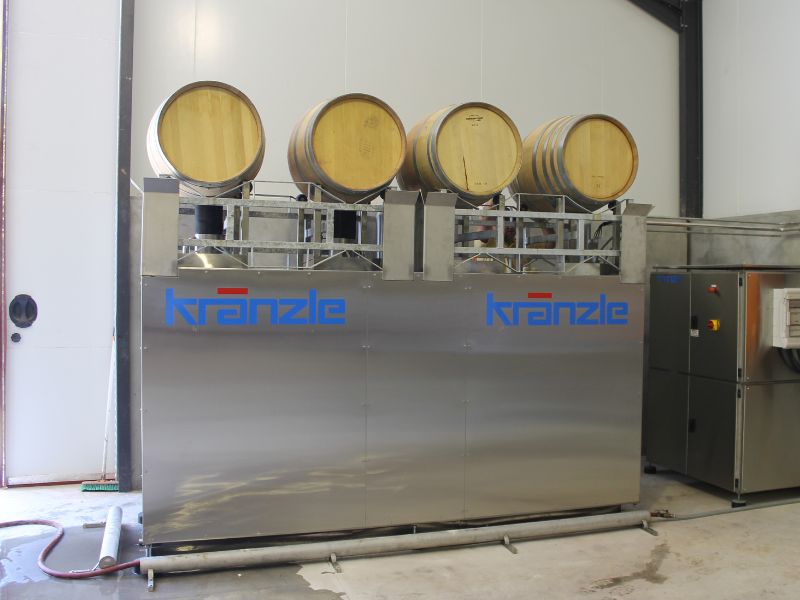Kranzle double barrel cleaning wine system