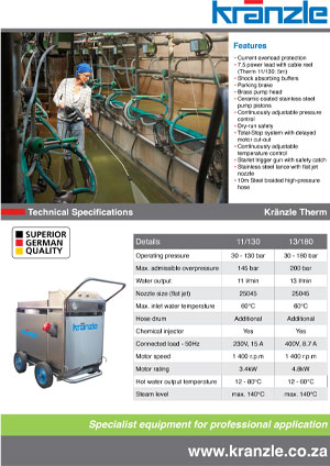 KRANZLE THERM 11/130