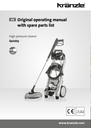 Kranzle 1050P spare parts list