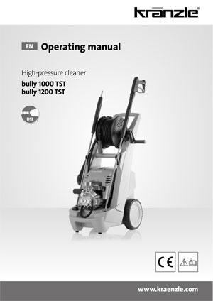 KRANZLE BULLY 1000 TST OPERATING MANUAL